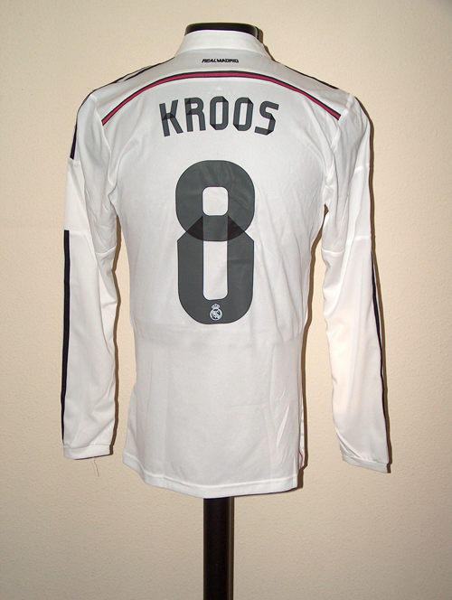 SALE! KROOS, 2015-16 REAL MADRID UCL FINAL MATCH UN WORN SHIRT WITH COA